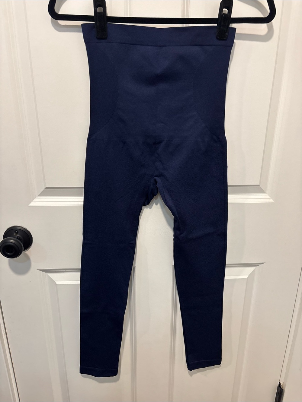 Shapermint Essentials High Waisted Shaping Leggings Navy Blue Size M